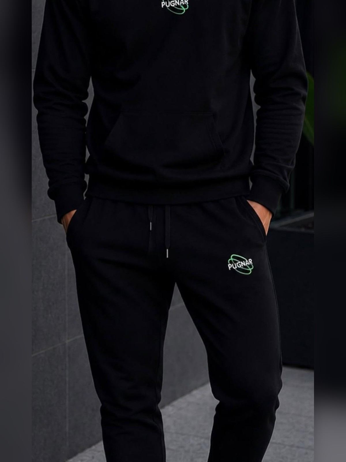 Fato de treino modelo 1 — preto — Fatos de treino — Pugnar
